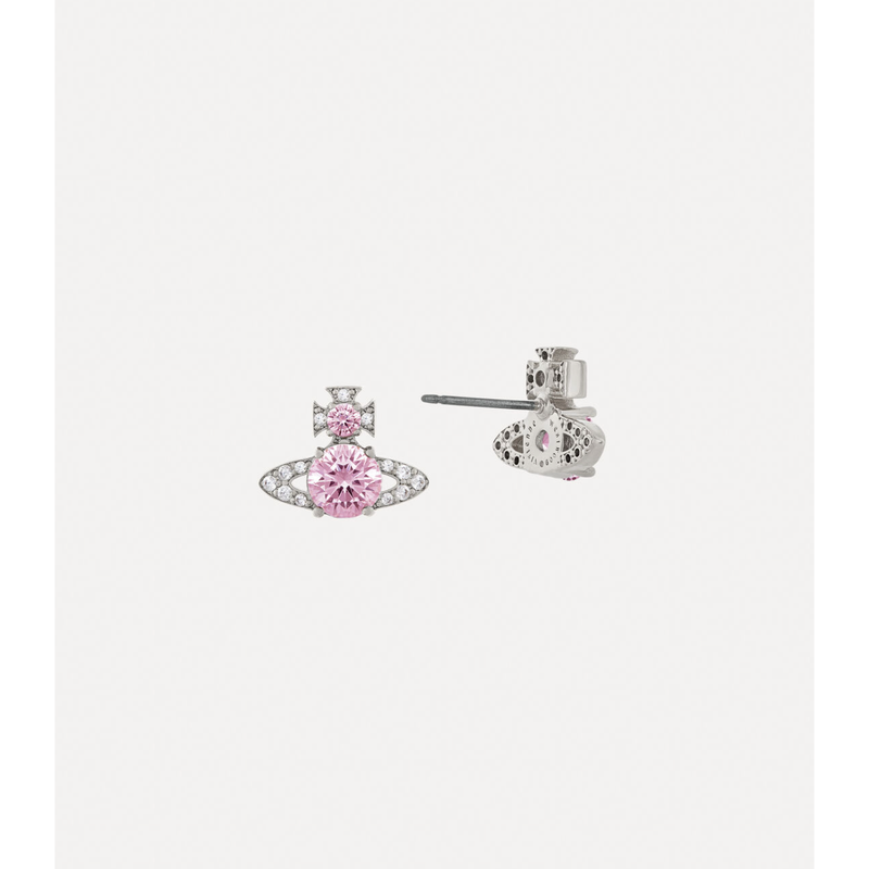 Ismene Earrings Platinum/Pink