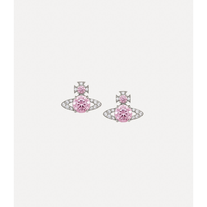 Ismene Earrings Platinum/Pink