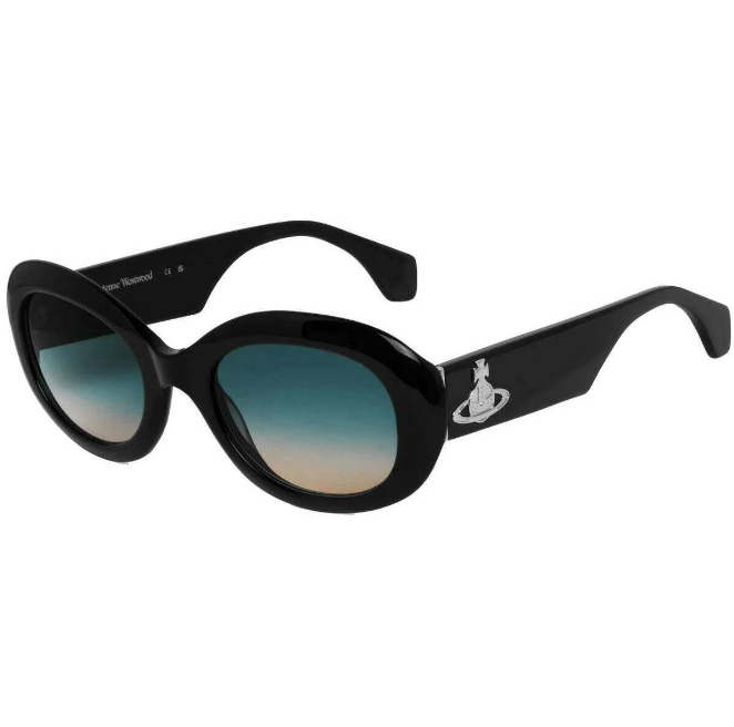 Oval 5051 Gloss Frame Sunglasses