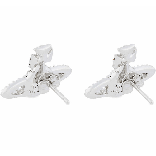 Grace bas relief online stud earrings