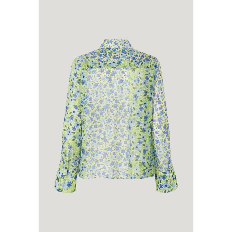 MADISON Green Flower Blouse Green Floral