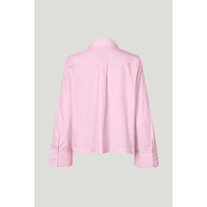 MILU Tulle Ruffle Blouse Pink