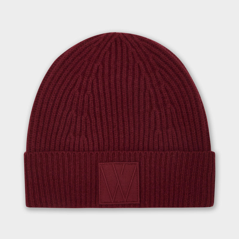 KaxyIW Wool Beanie Cabernet