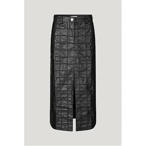 Sascha PU Midi Skirt