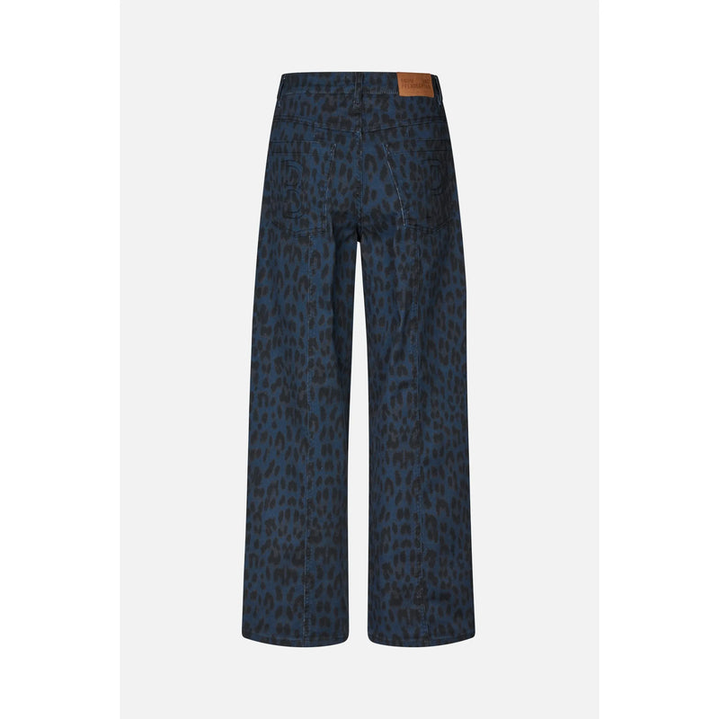 Nara Jeans Blue Leopard