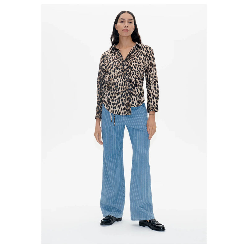 Maluca Baum Leopard Shirt Blouse