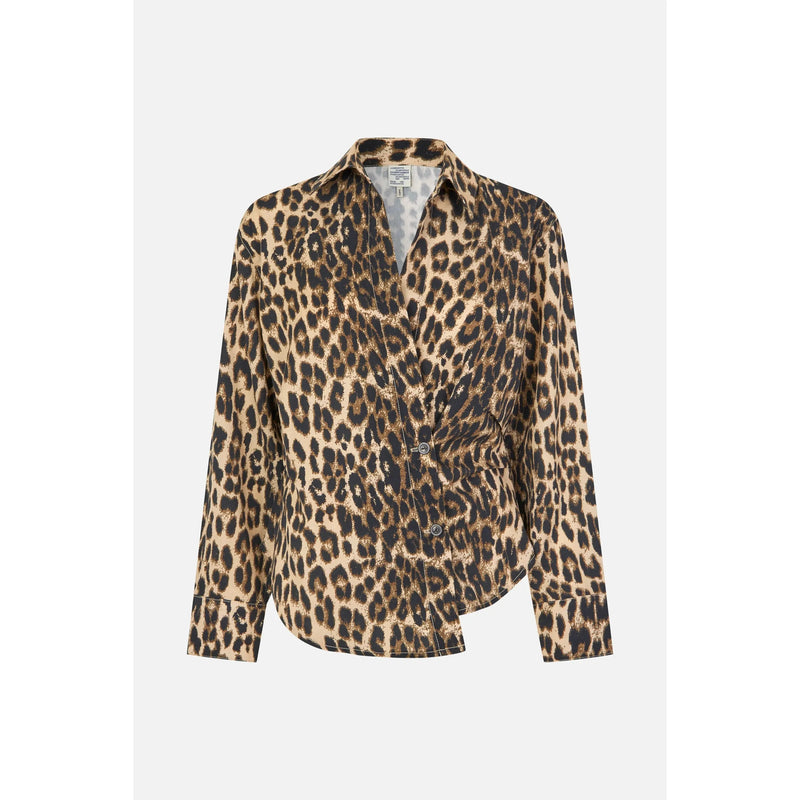 Maluca Baum Leopard Shirt Blouse