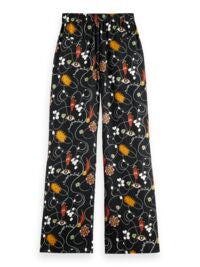 Eleni Printed Wide Leg Pyjama Pant