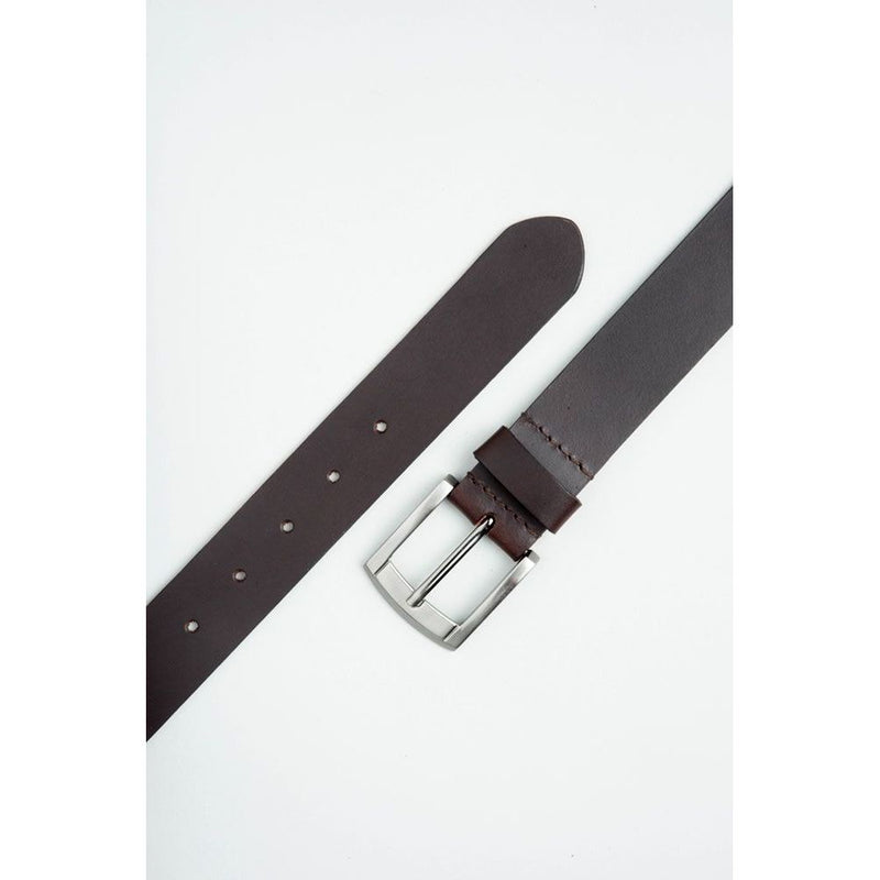 Charles Smith 35mm Harness Belt Leather Dark Brown