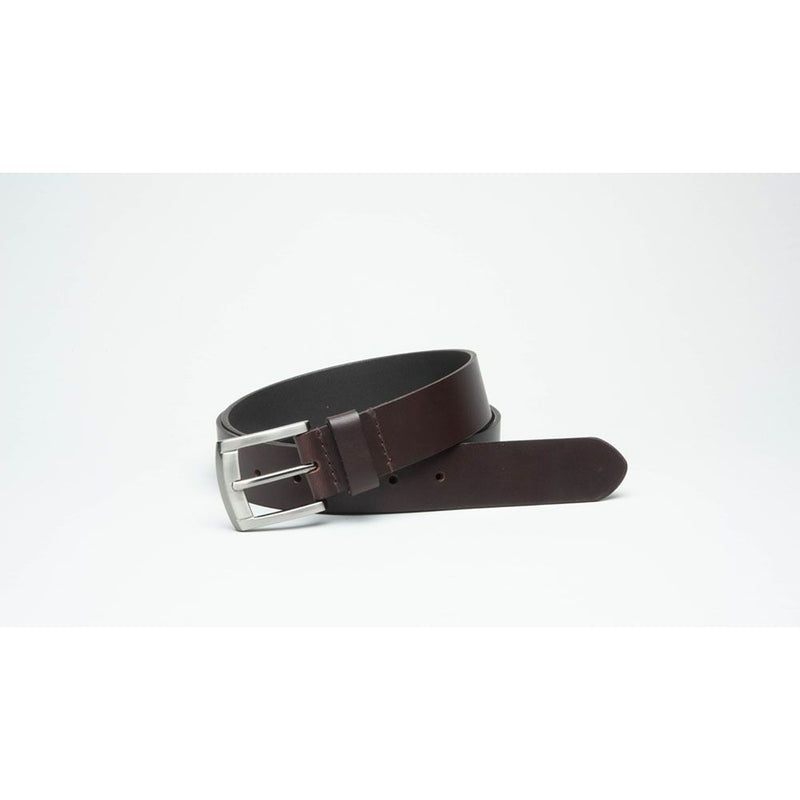 Charles Smith 35mm Harness Belt Leather Dark Brown