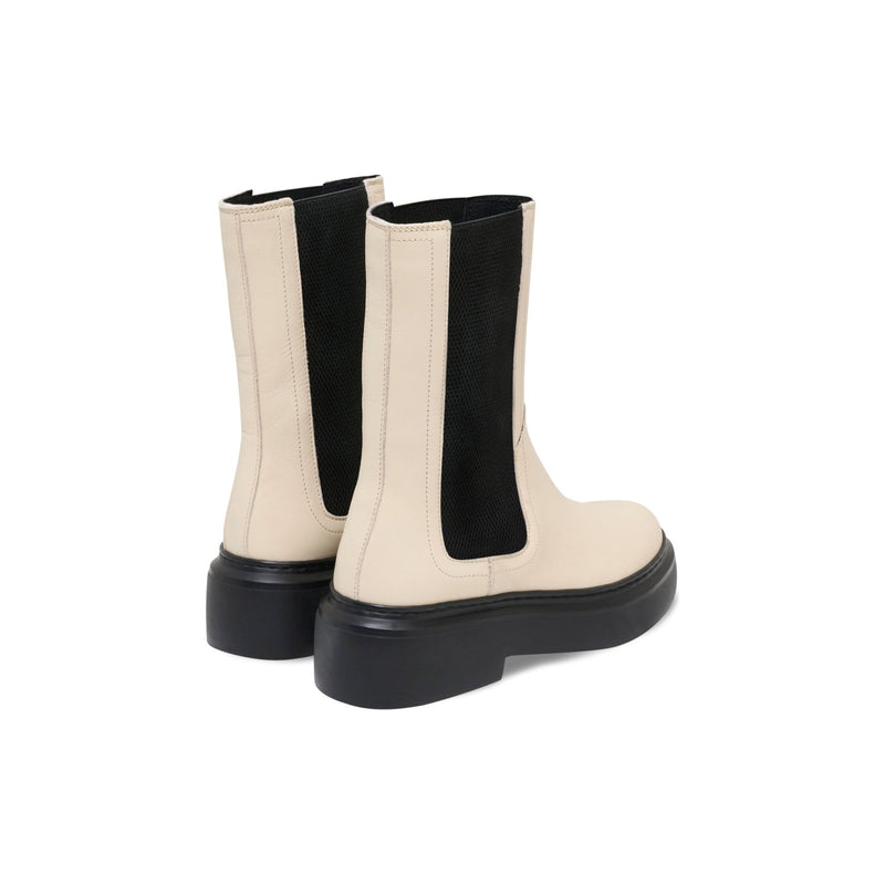 NoomoIW Chunky Ankle Boot Cream
