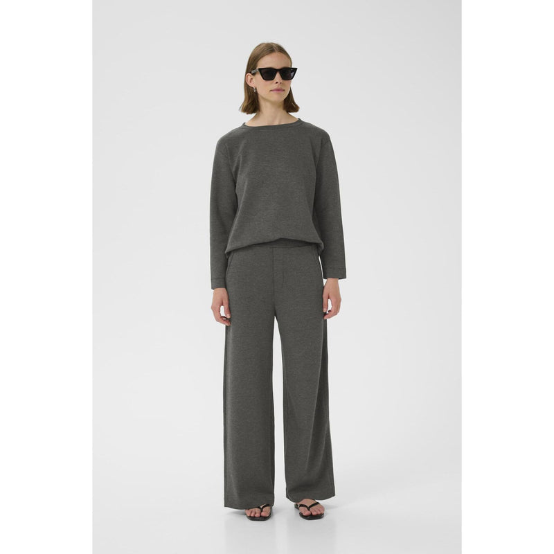 GincetteIW Melange Pants Grey Melange
