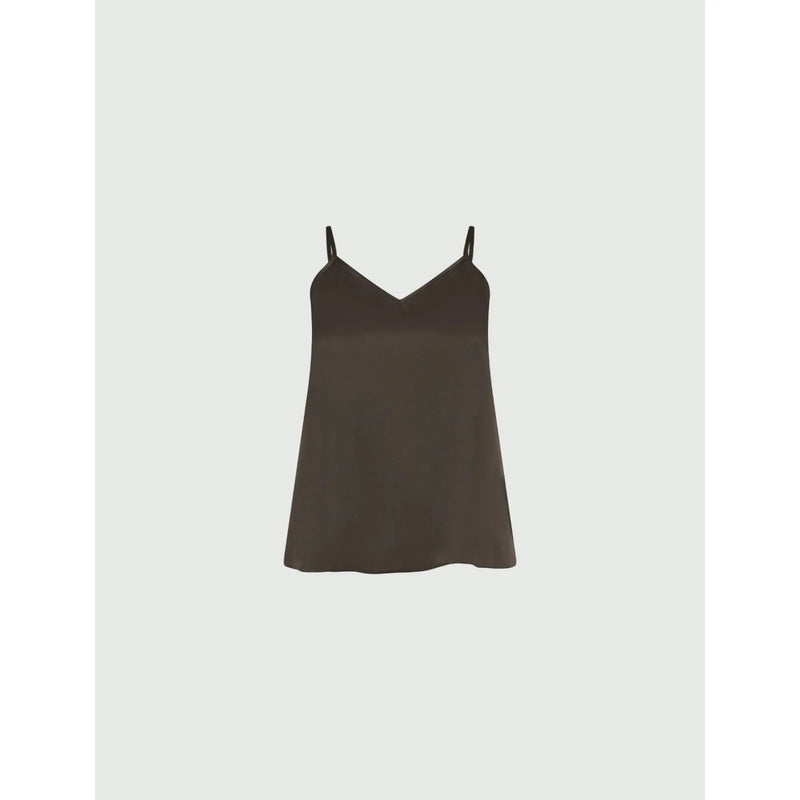 LEZIONE Camisole Top Dark Brown