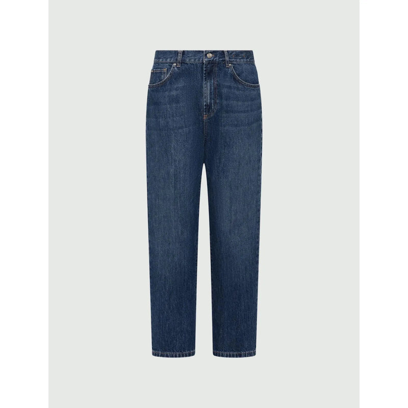 MOM 100% Cotton Jeans Denim Blue