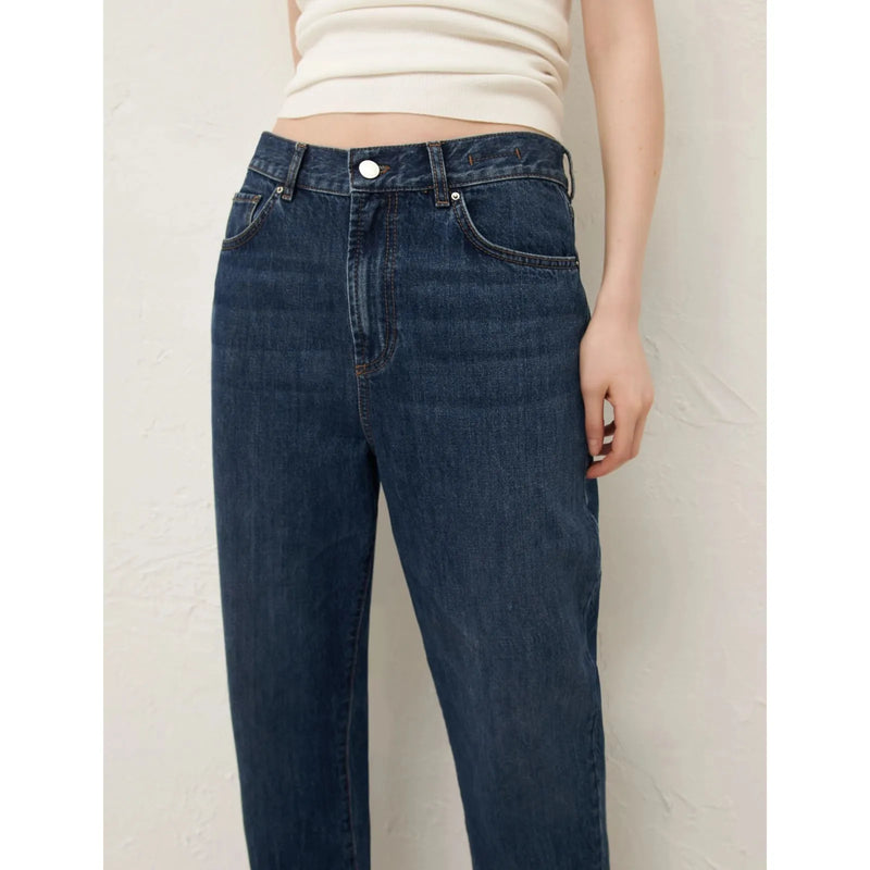 MOM 100% Cotton Jeans Denim Blue