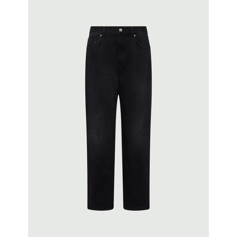 MOM 100% Cotton Jeans Black