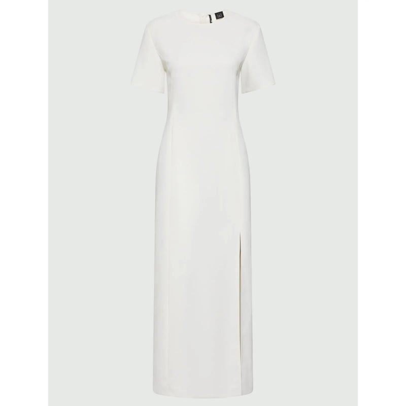 PATTO Art.365 Crepe Midi Dress Wool White