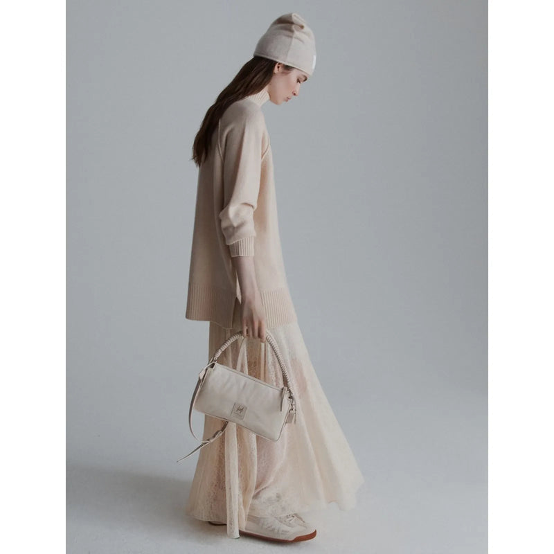 Eccelso Wool Knitted Sweater Cream