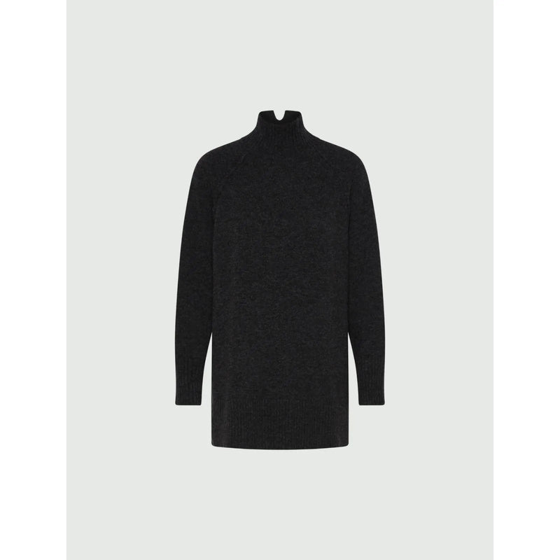 Eccelso Wool Knitted Sweater Dark Grey