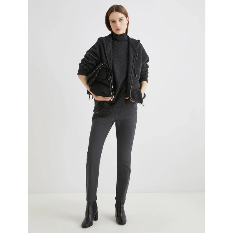 Eccelso Wool Knitted Sweater Dark Grey