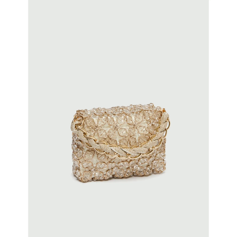 LONDTRA4 Jewelled Handbag Gold
