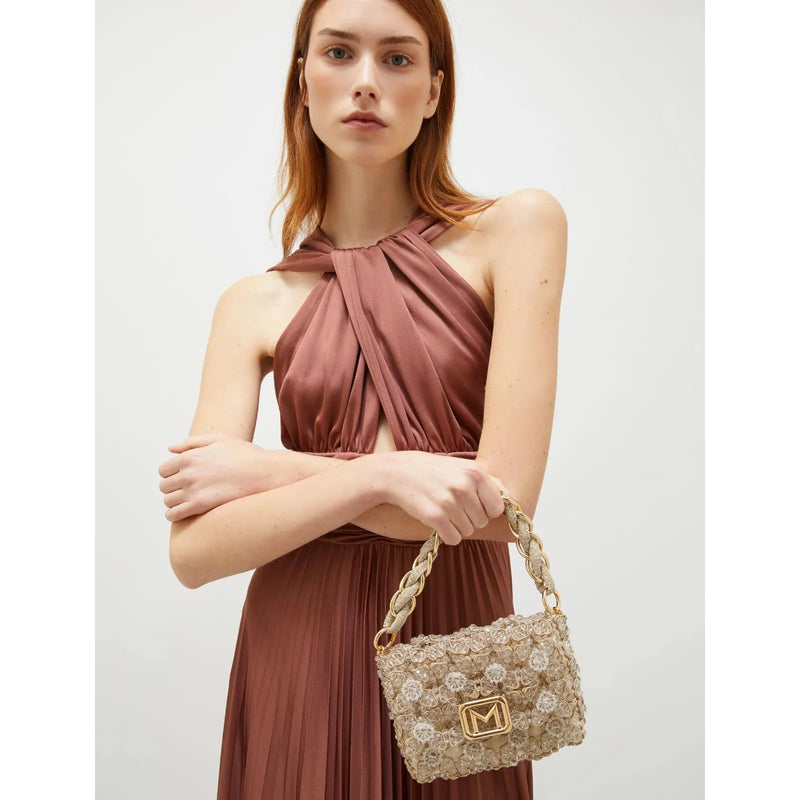 LONDTRA4 Jewelled Handbag Gold