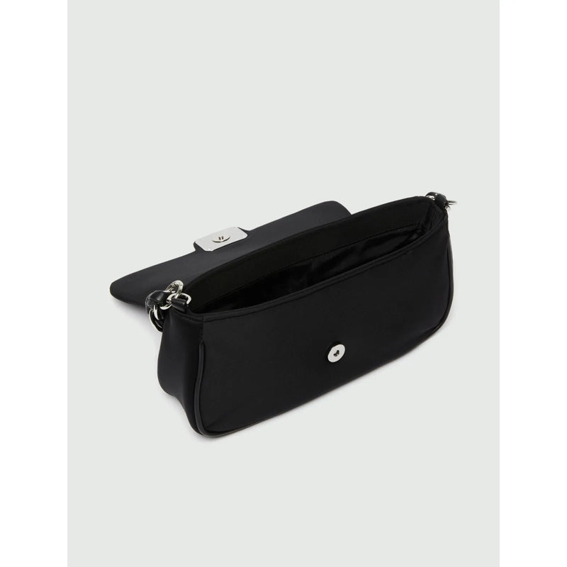 EMILY PU Chain Detail Handbag Black