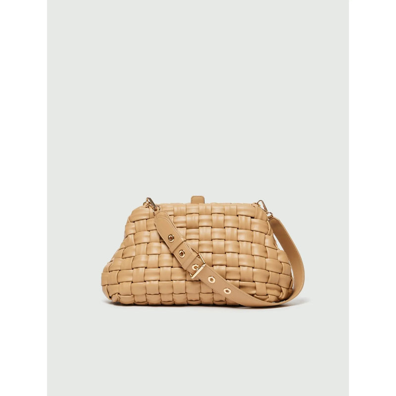 Nuit Woven Handbag Camel