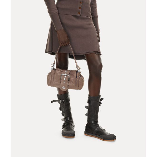 Hazel Treasure Handbag Grey/Stone