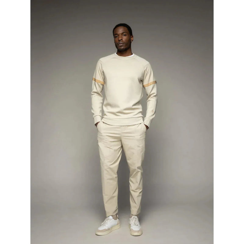 Mos Mosh Curley Sweat Shirt Ecru