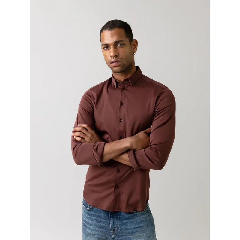 Marco Jersey Shirt Brown