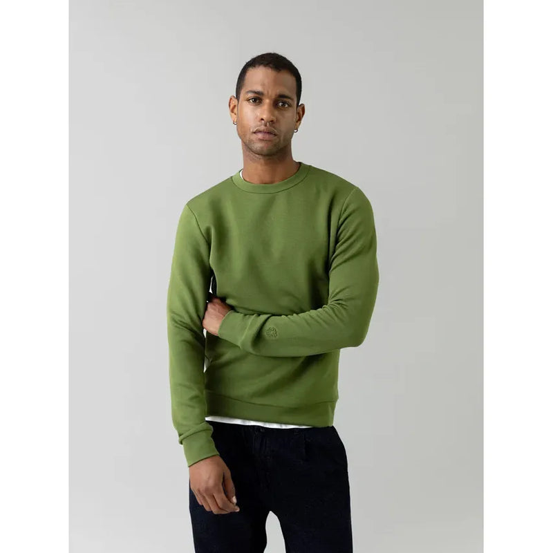 Abel Crew Neck Sweat Green