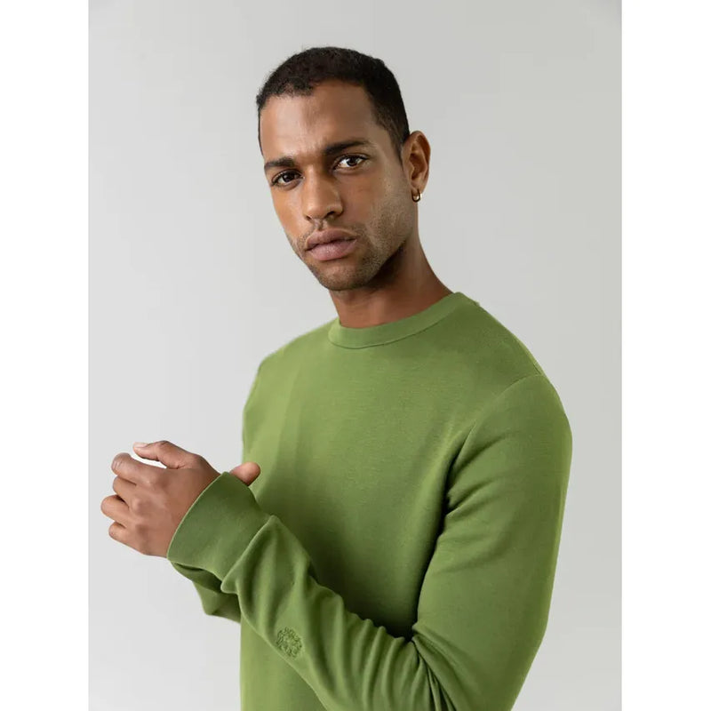 Abel Crew Neck Sweat Green