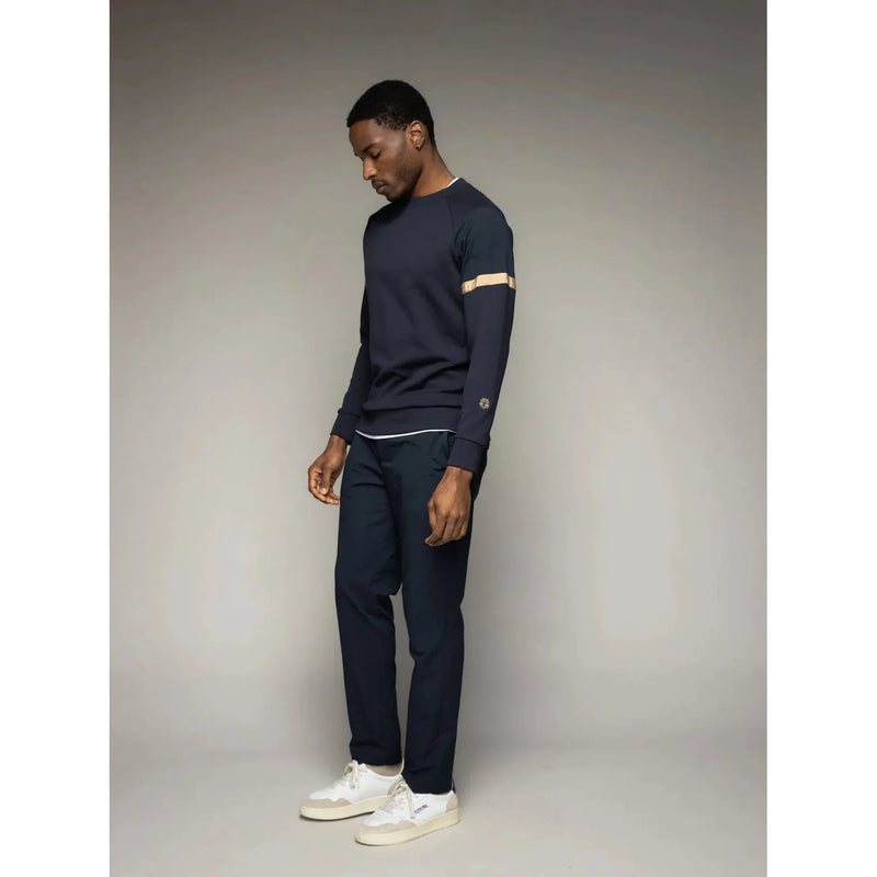 Mos Mosh Curley Sweat Shirt Navy
