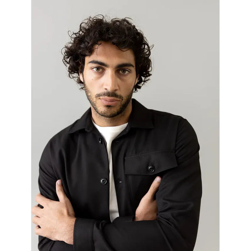 MMGNole Serge Overshirt Black