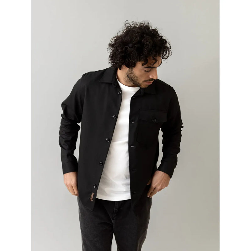 MMGNole Serge Overshirt Black