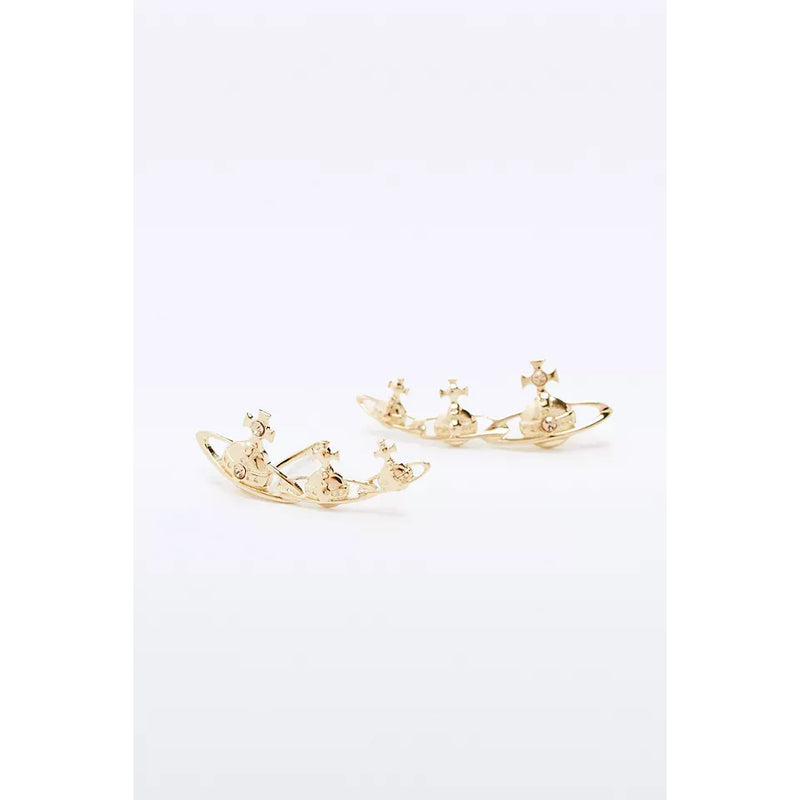 Candy Earrings Gold/Lt Topaz