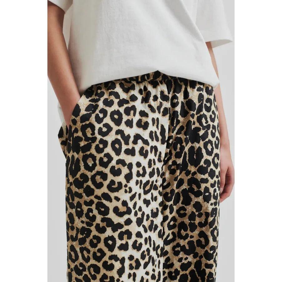 Leoa Pants Leopard Black - AgathaBoutiqueLtd