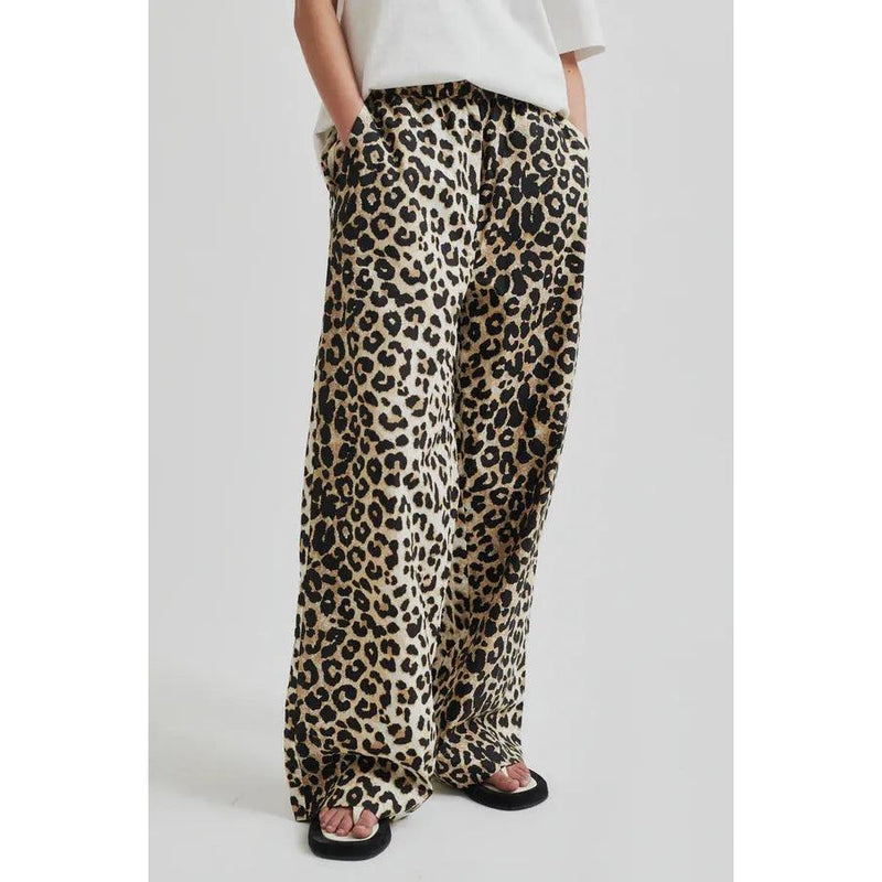 Leoa Pants Leopard Black - AgathaBoutiqueLtd