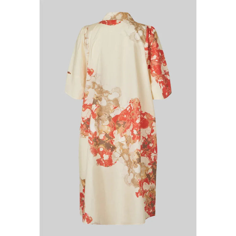 Sirmione Shirt Dress Coral
