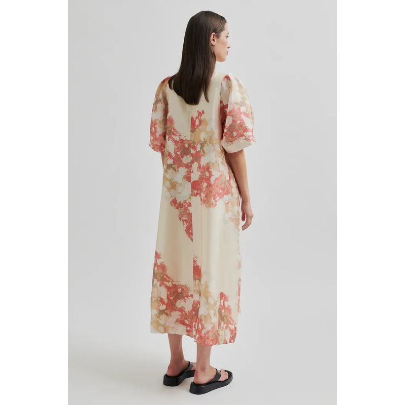 Lugana Maxi Dress Coral