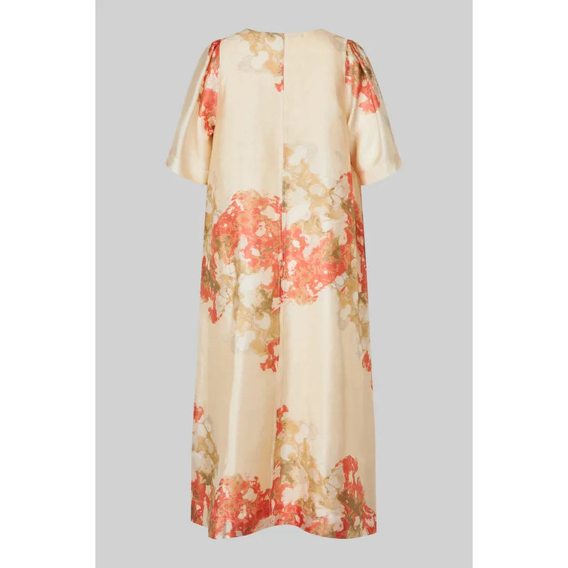 Lugana Maxi Dress Coral
