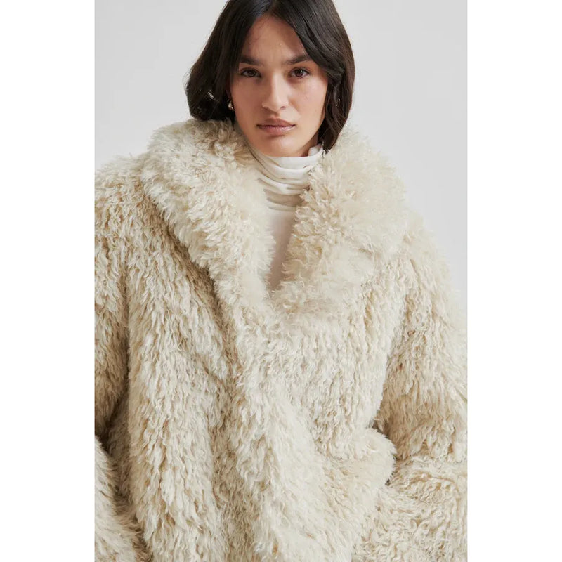 Ophie Fluffy Jacket Cream