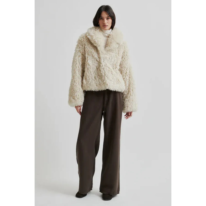 Ophie Fluffy Jacket Cream
