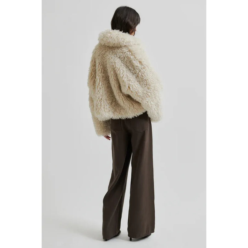 Ophie Fluffy Jacket Cream