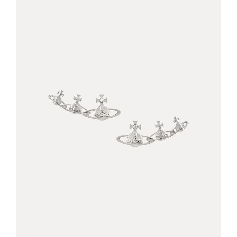 Candy Earrings Platinum/Crystal