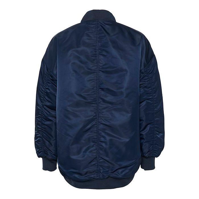 Helga Bomber Jacket Dark Blue - AgathaBoutiqueLtd