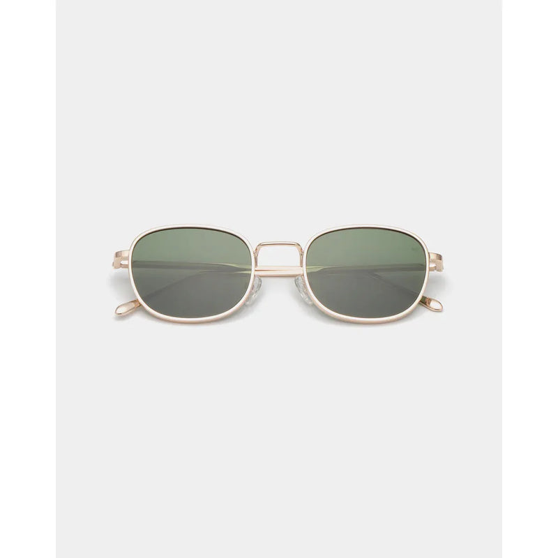 HELLO Metal Frame Sunglasses Gold