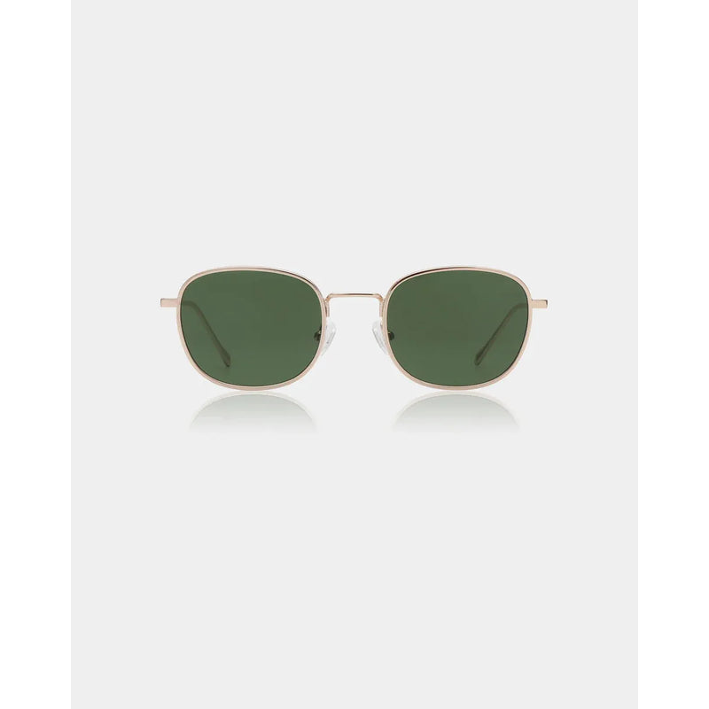 HELLO Metal Frame Sunglasses Gold