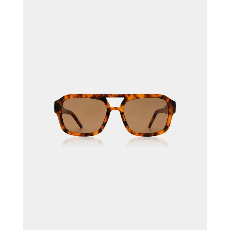 KAYA Aviator Sunglasses Havana